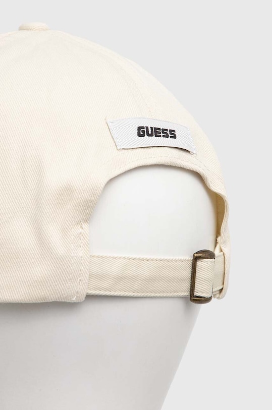 Аксесуари Бавовняна бейсболка Guess V4RZ02.WFKN0 бежевий