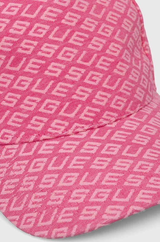 Guess czapka z daszkiem AW5072.POL01 różowy SS24