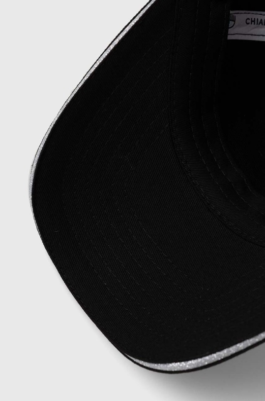 Bavlnená šiltovka Chiara Ferragni EYE STAR čierna 76SBZK13