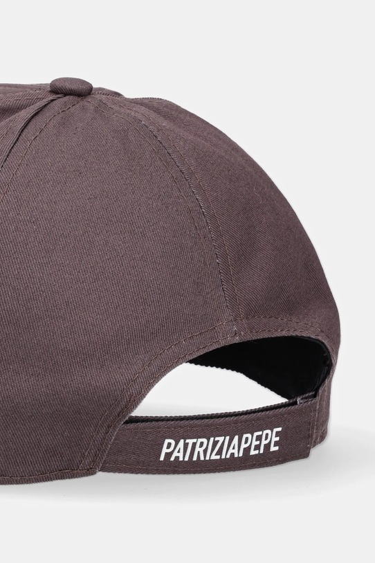 Dodaci Pamučna kapa sa šiltom Patrizia Pepe 8F0045.AB01 smeđa