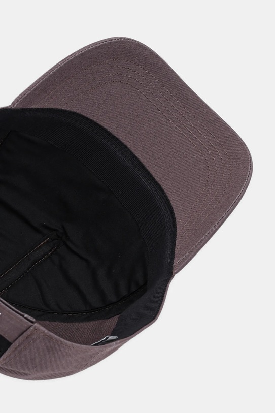 Pamučna kapa sa šiltom Patrizia Pepe smeđa 8F0045.AB01