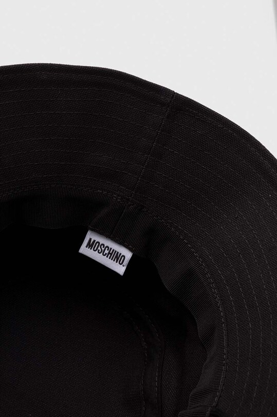 Βαμβακερό καπέλο Moschino M3094.65408 μαύρο
