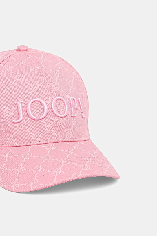 Joop! czapka z daszkiem bawełniana 30042024 różowy SS25