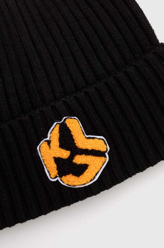 Accesorii Karl Lagerfeld Jeans caciula din amestec de lana 240J3405 negru