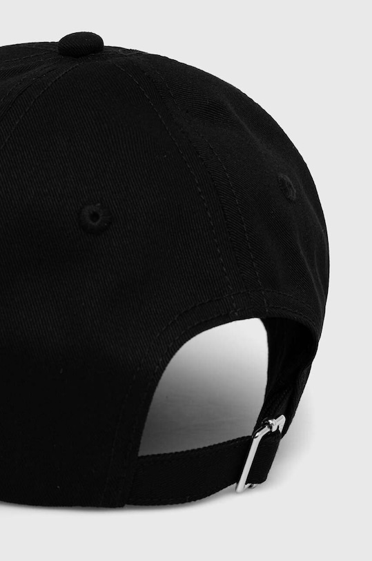 Karl Lagerfeld czapka z daszkiem bawełniana 240W3408 czarny SS24