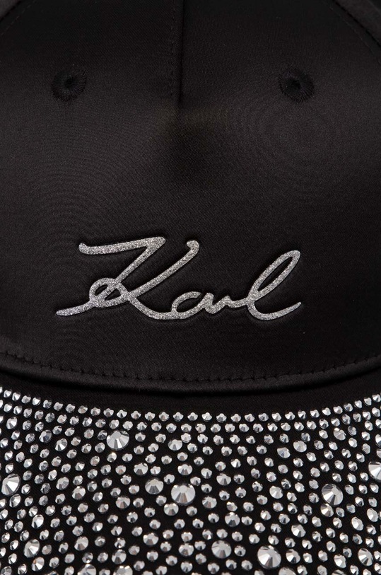 Karl Lagerfeld sapca 240W3413 negru SS24