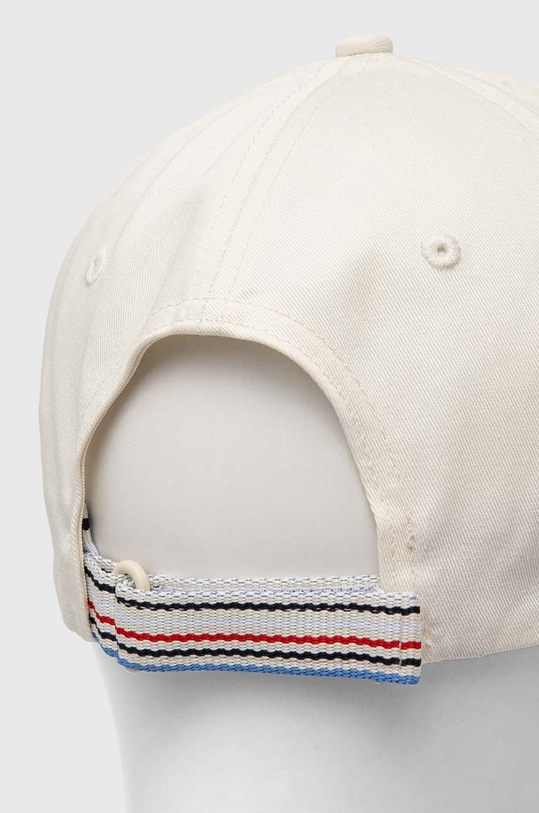 Akcesoria Tommy Hilfiger czapka z daszkiem bawełniana AW0AW16040 biały