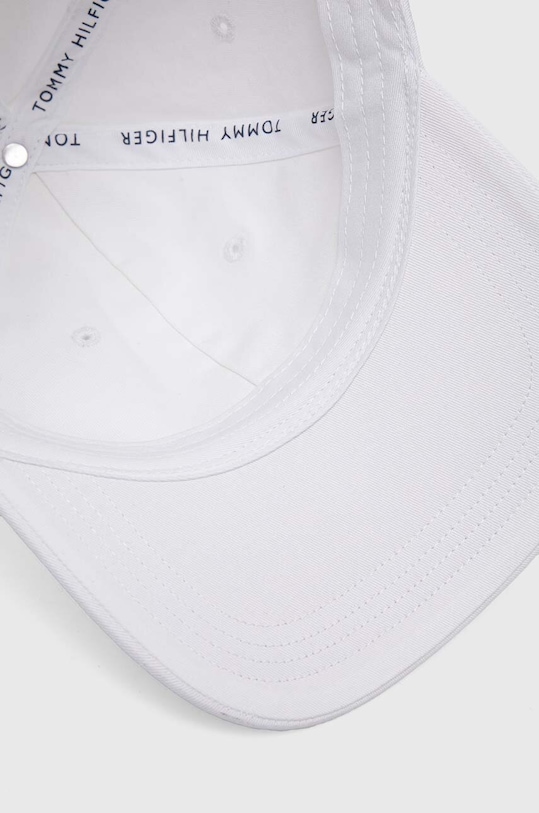 Doplňky Bavlněná baseballová čepice Tommy Hilfiger AW0AW16050 bílá