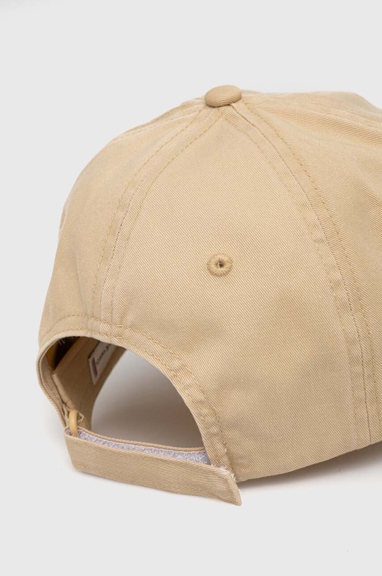 Akcesoria Tommy Hilfiger czapka z daszkiem bawełniana AW0AW16170 beżowy
