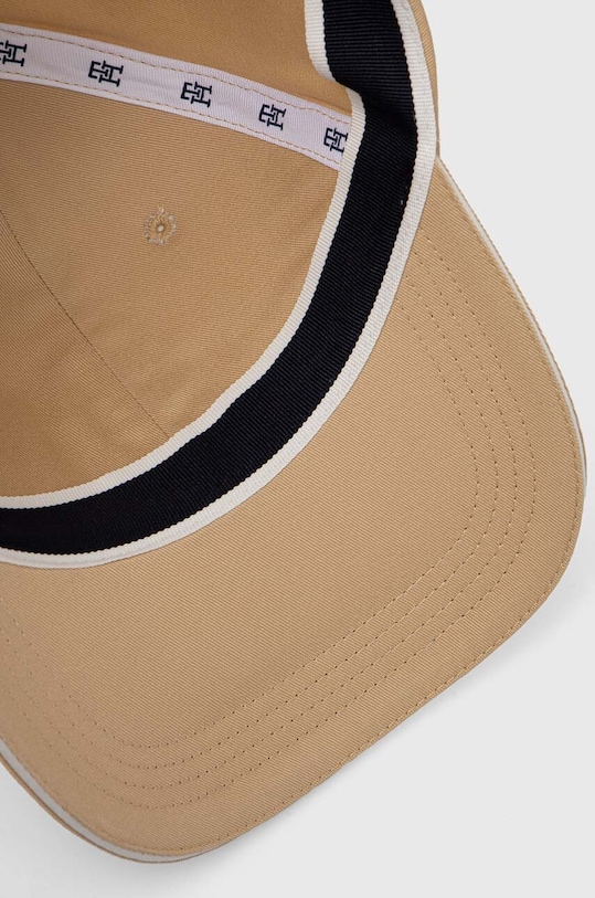 Tommy Hilfiger șapcă de baseball din bumbac bej AW0AW16177