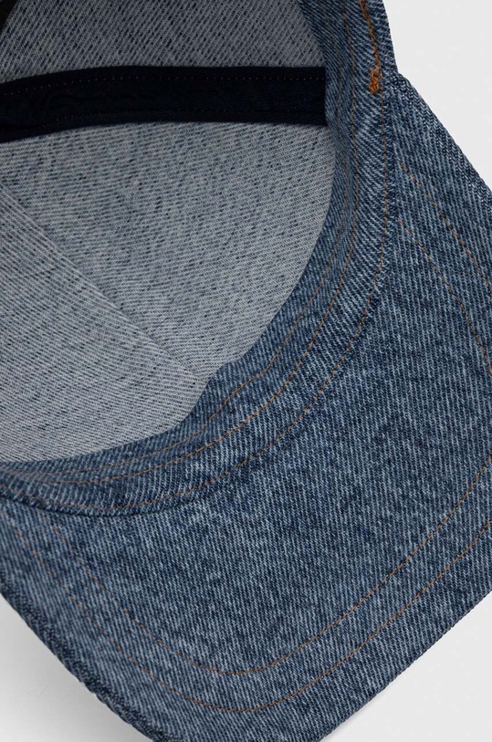 Moschino Jeans czapka z daszkiem jeansowa niebieski 3601.3244