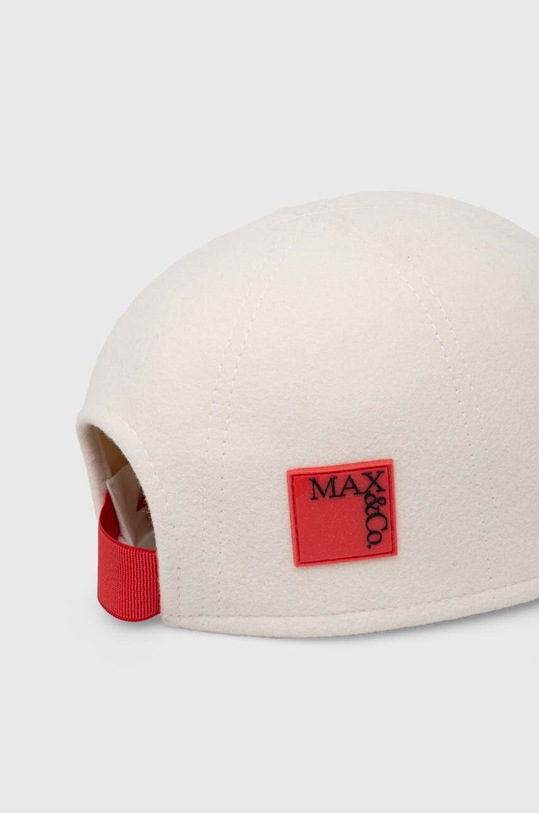 Accessori MAX&Co. cappello con visiera in cotone 2416571036200 beige