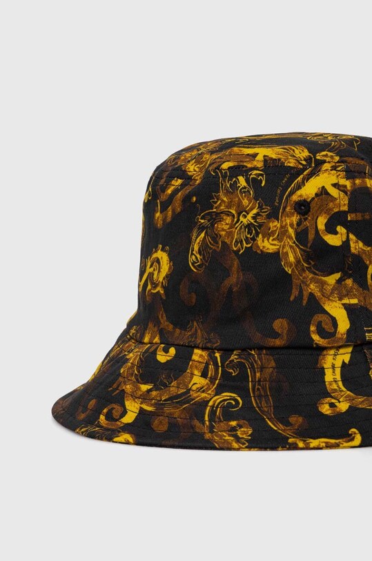 Doplnky Bavlnený klobúk Versace Jeans Couture 76HAZK06.ZG267 čierna