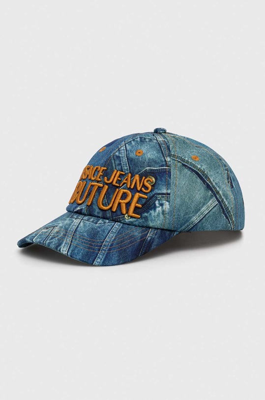 Versace Jeans Couture sapca bumbac albastru 76HAZK18.ZG266