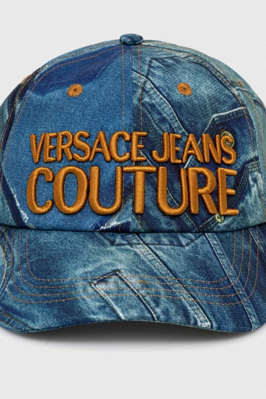 Versace Jeans Couture czapka z daszkiem 76HAZK18.ZG266 niebieski SS24