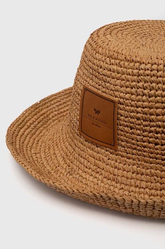 Akcesoria Weekend Max Mara kapelusz 2415571025600 beżowy