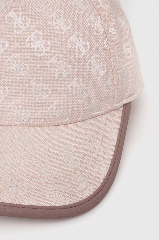 Guess czapka z daszkiem AW9497.POL01 różowy SS24
