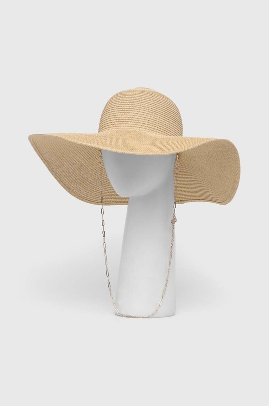 Guess palarie FEDORA AW9499.COT01 bej SS24