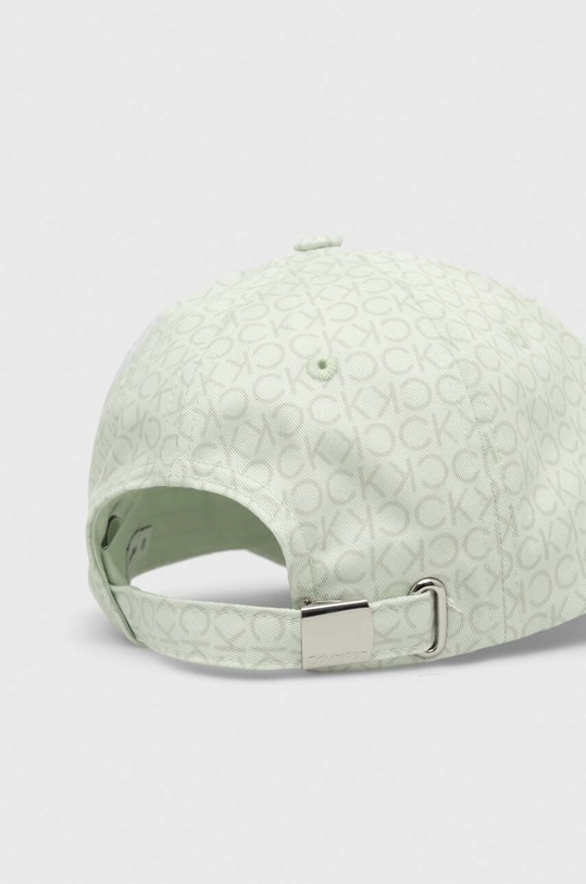 Doplňky Bavlněná baseballová čepice Calvin Klein K60K611999 zelená