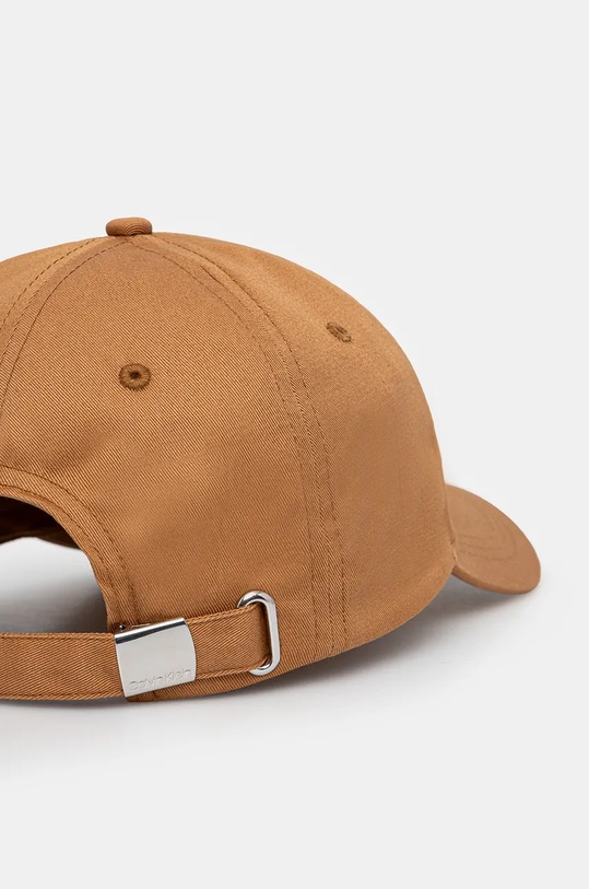 Аксесуари Бавовняна бейсболка Calvin Klein K60K612000 коричневий