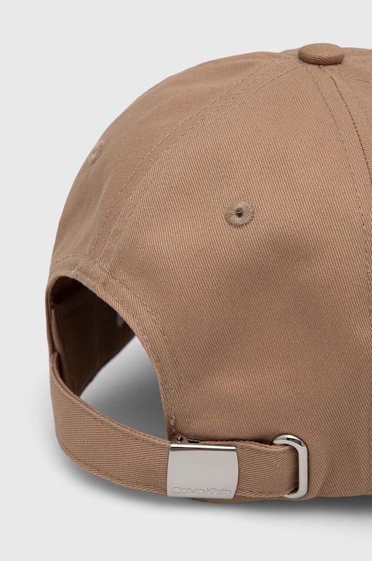 Doplnky Bavlnená šiltovka Calvin Klein K60K612000 hnedá