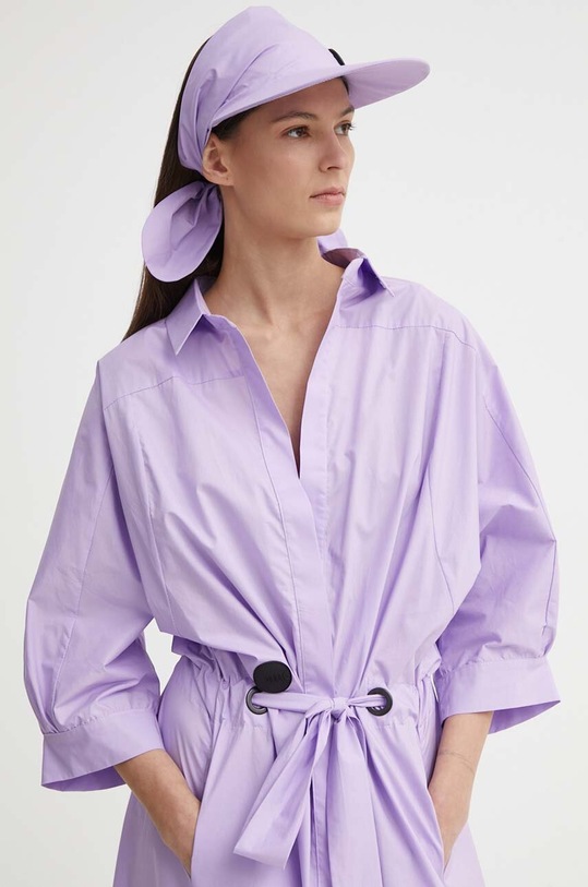 Bavlněná baseballová čepice MMC STUDIO FELIA.HAT fialová