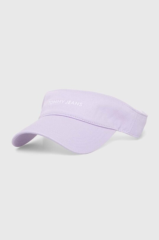 Tommy Jeans șapcă cozoroc Planet friendly violet AW0AW15955
