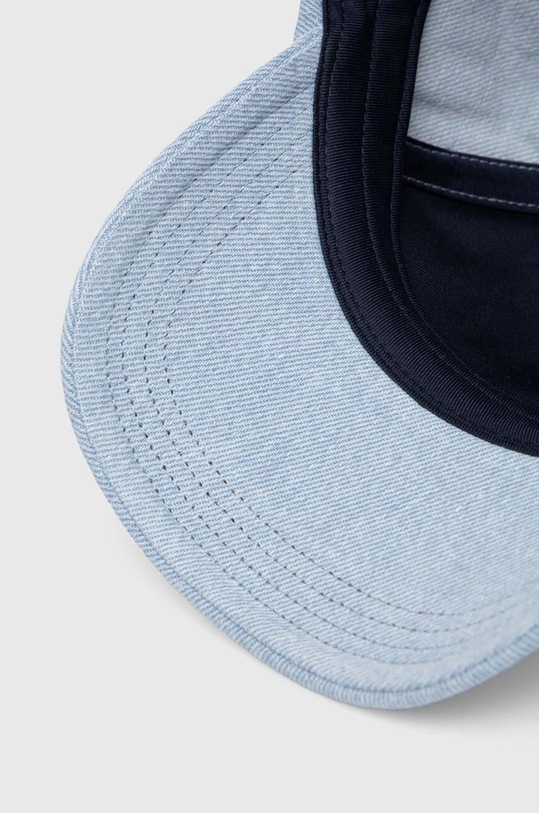 Tommy Jeans czapka z daszkiem jeansowa niebieski AW0AW15956