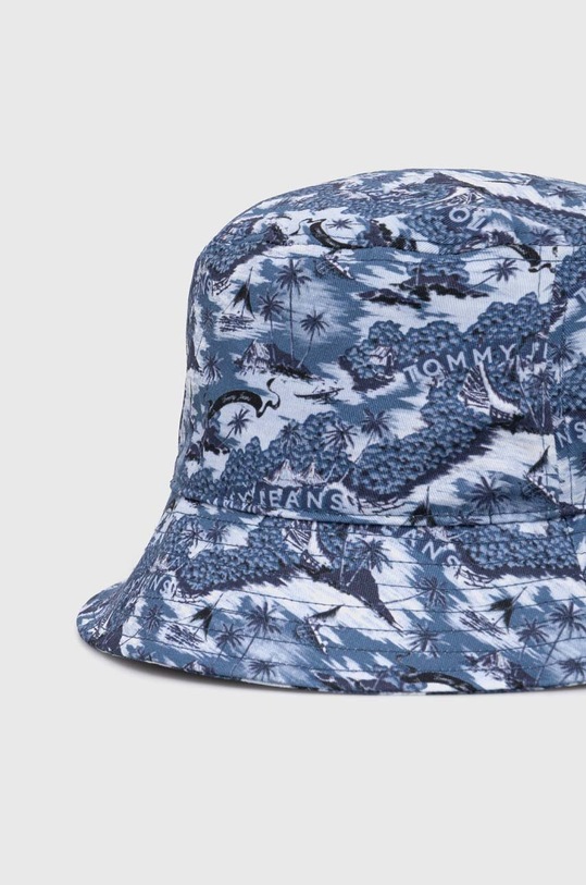 Памучна капела Tommy Jeans AW0AW16227 син SS24