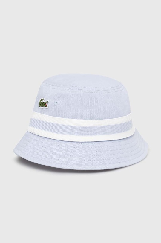 Bavlněná čepice Lacoste bavlna modrá RK0808