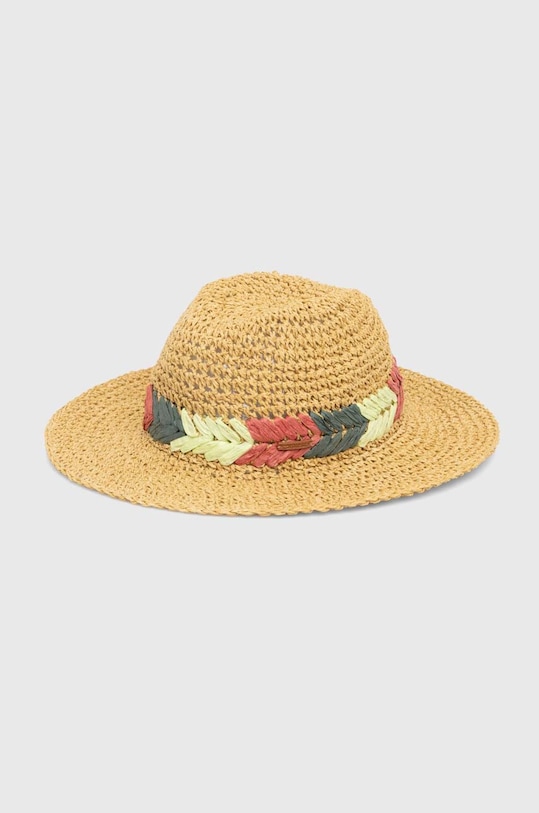 Шляпа Protest Prtaretha аппликация бежевый 9612243