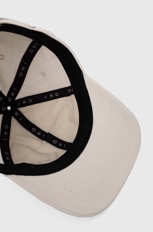 Accesorii IRO șapcă de baseball din bumbac WM90GREB alb