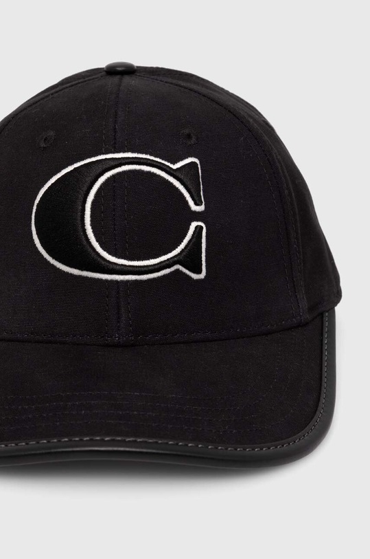 Coach șapcă de baseball din bumbac 29CH793 negru SS24