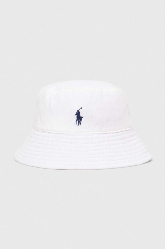 Льняная шляпа Polo Ralph Lauren остальные белый 455938465