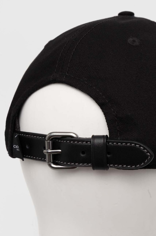 Хлопковая кепка Coach CO100321 чёрный AW24