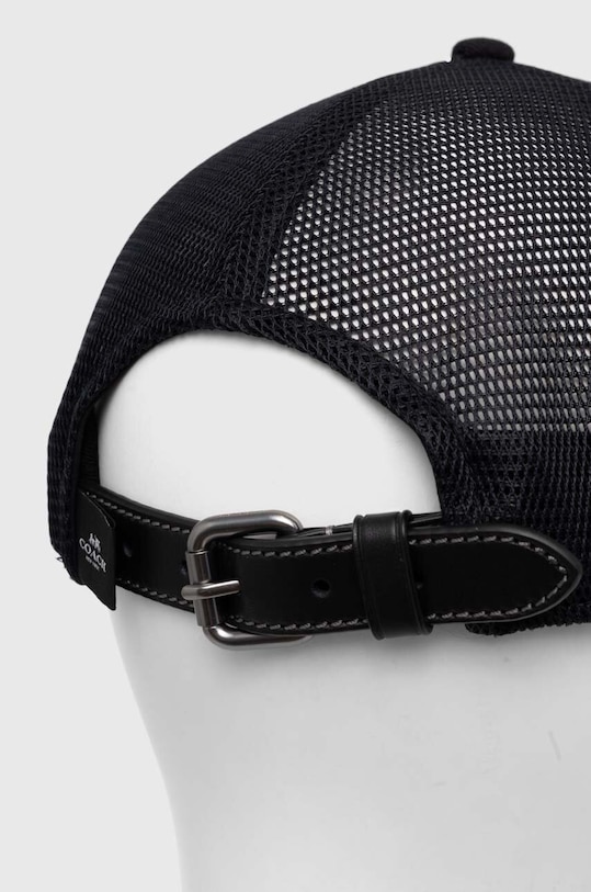 Coach sapca CU355 negru AW24