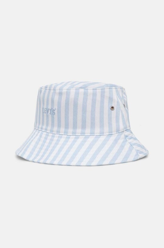 Levi's palarie din bumbac bumbac albastru D7940.0006