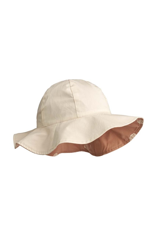 Liewood pălărie reversibilă pentru copii Amelia Reversible Sun Hat LW17697 bej SS25