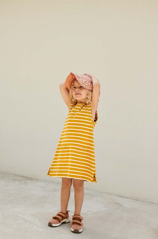 Двусторонняя детская шляпа Liewood Amelia Reversible Sun Hat LW17697 розовый