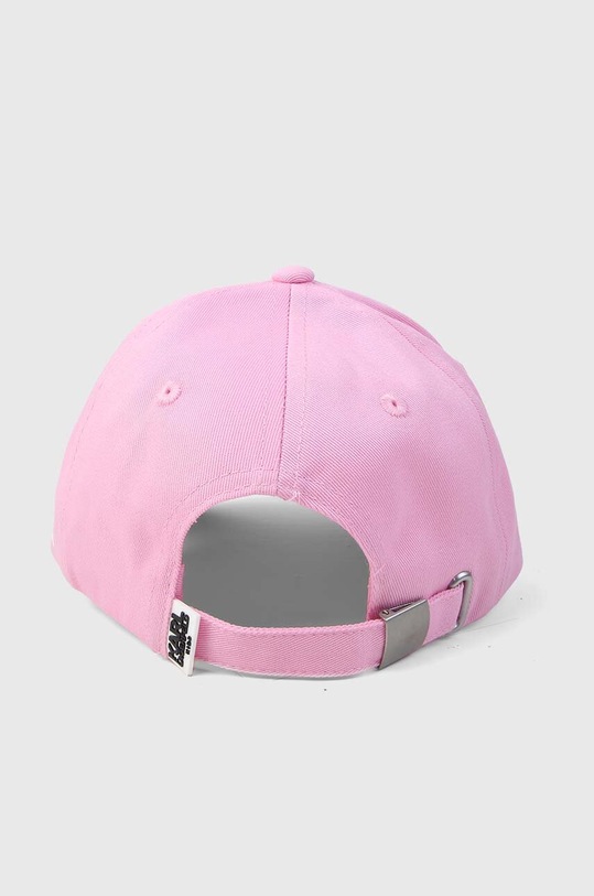 Karl Lagerfeld gyerek pamut baseball sapka Z30165. rózsaszín SS24