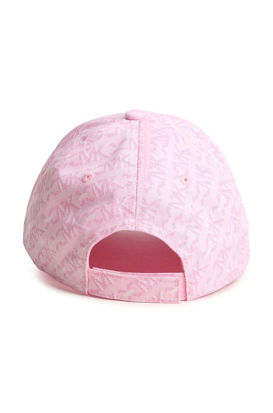Michael Kors cappello con visiera in cotone bambini R30089. rosa SS24