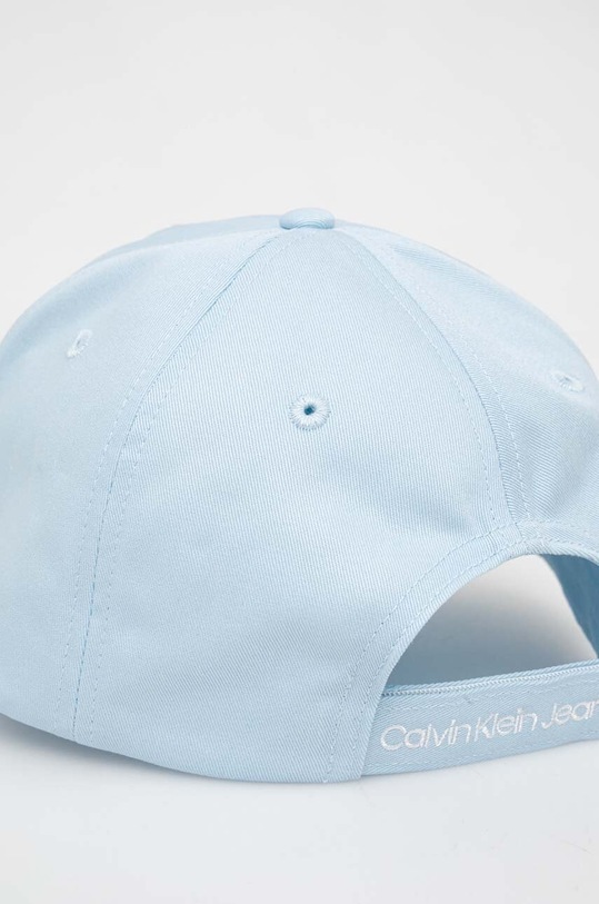 Дівчинка Дитяча бавовняна кепка Calvin Klein Jeans IU0IU00150.PPYH блакитний