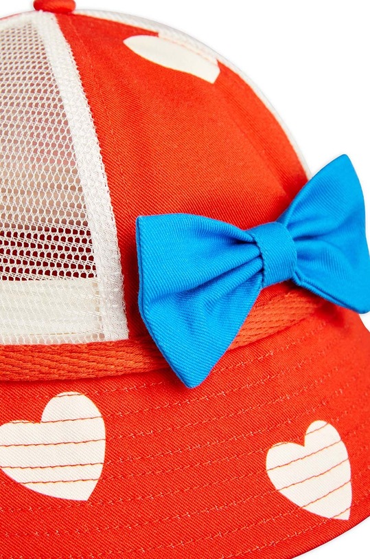 Дівчинка Дитячий капелюх Mini Rodini Hearts 2426510642 помаранчевий