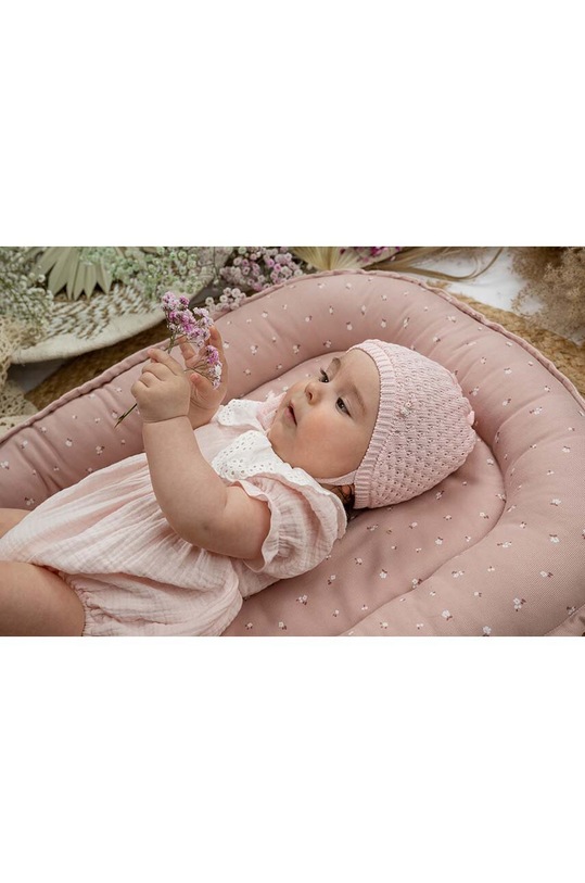 DÍVKA Dětská bavlněná čepice Jamiks HADLEY HADLEY.Nak.JWG087.G růžová