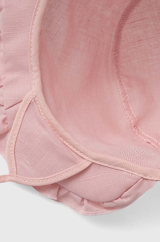 Jamiks kapelusz dziecięcy MAUD różowy MAUD.len.Nak.JLG163.G