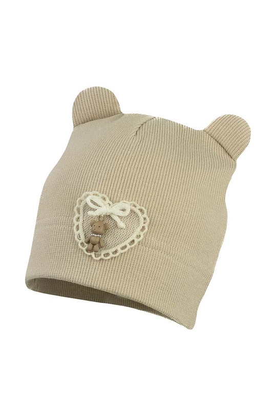 Detská čiapka Jamiks SAMUI tenká hnedá SAMUI.Nak.JWG060.G