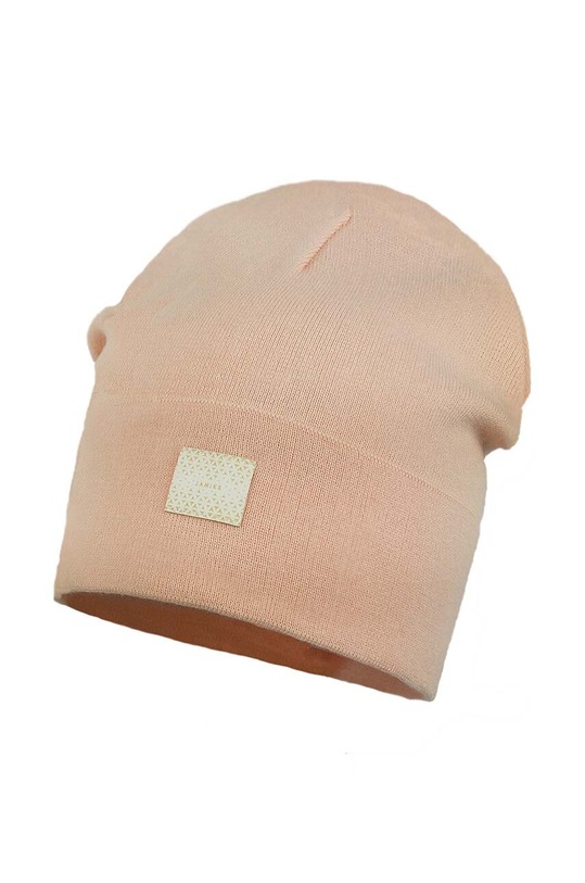 Detská bavlnená čiapka Jamiks VITORIA VITORIA.Nak.JWG024.G béžová SS24