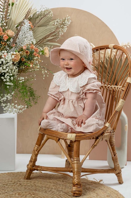 Otroški klobuk Jamiks GRETHE roza GRETHE.org.Nak.JLG066.G