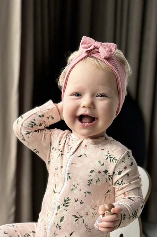 Jamiks bandă de păr pentru copii uni violet LINA.Opas.R.3.JLG207.G