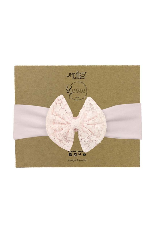 Detská gumička do vlasov Jamiks LORRAINE LORRAINE.Opas.JLG062.G ružová SS24